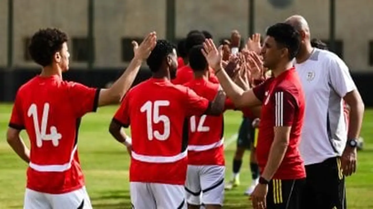 منتخب مصر للشباب يكمل استعداداته لمباراة عمان الودية